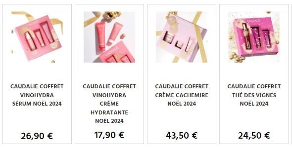 coffrets caudalie 