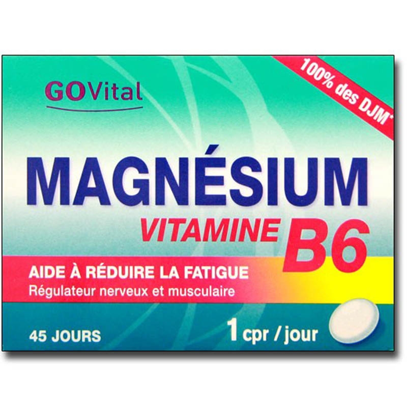 Achetez ALVITYL Magnésium Vitamine B6 Comprimé Boîte de 45