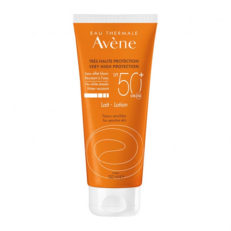 Achetez AVENE SOLAIRE SPF50+ LAIT TRES HAUTE PROTECTION Tube de 100ML