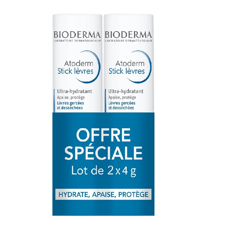 Achetez BIODERMA ATODERM STICK LEVRES Lot de 2/4G