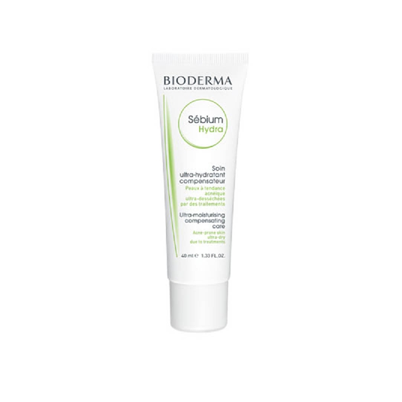 Achetez BIODERMA SEBIUM HYDRA Crème HYDRATANTE COMPENSATRICE PEAU GRASSE Tube de 40ML