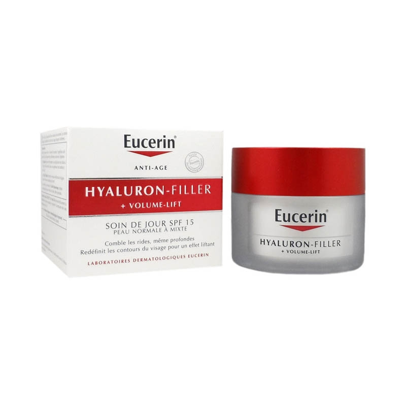Achetez EUCERIN HYALURON-FILLER + VOLUME LIFT SPF15 Emulsion soin jour peau normale à mixte Pot de 50ml