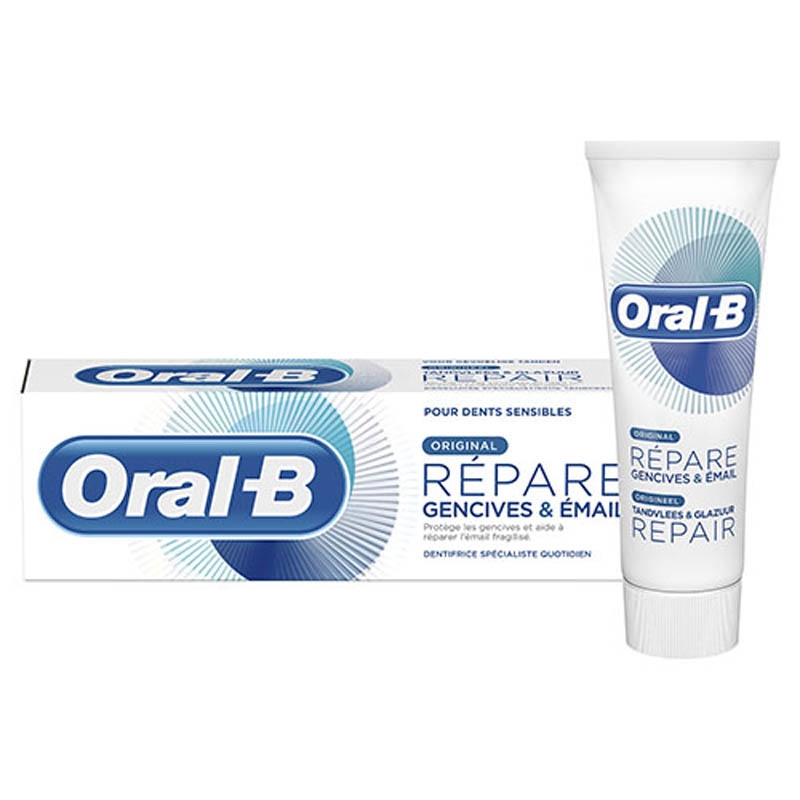 Achetez ORAL B REPARE GENCIVES & EMAIL Dentifrice original Tube de 75ml