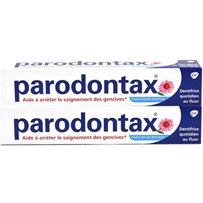 Achetez PARODONTAX Dentifrice fraîcheur intense 2 Tube de 75ml