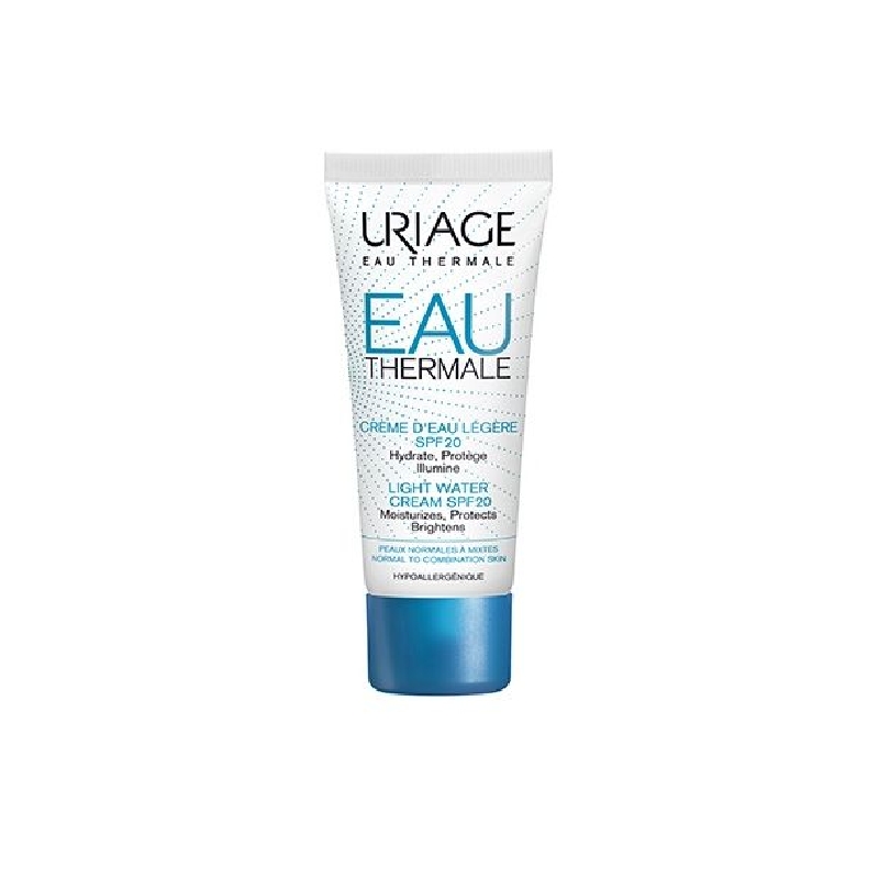 Achetez URIAGE EAU THERMALE SPF20 Crème d'eau légère peau normale à mixte Tube de 40ml