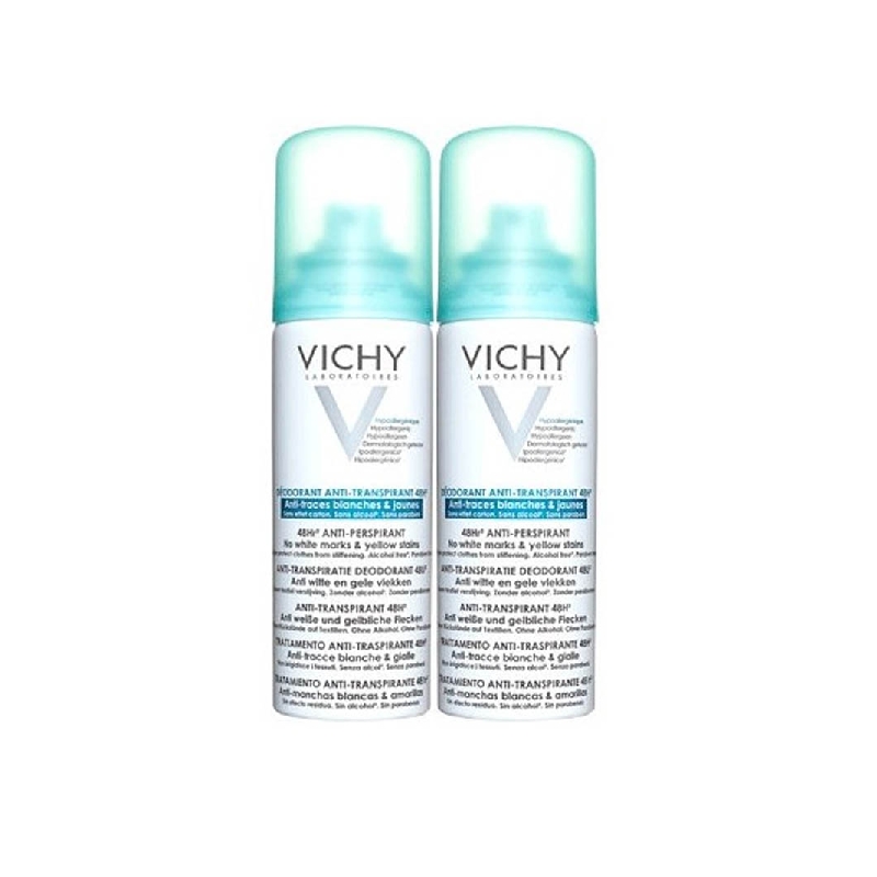 Achetez VICHY Déodorant anti-transpirant anti-trace 2 Aérosol de 125ml